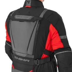 Kurtka tekstylna SHIMA HERO 2.0 MEN RED czarny szary czerwony