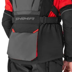 Kurtka tekstylna SHIMA HERO 2.0 MEN RED czarny szary czerwony