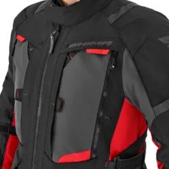 Kurtka tekstylna SHIMA HERO 2.0 MEN RED czarny szary czerwony