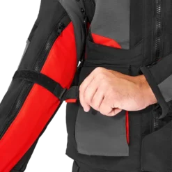 Kurtka tekstylna SHIMA HERO 2.0 MEN RED czarny szary czerwony