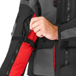 Kurtka tekstylna SHIMA HERO 2.0 MEN RED czarny szary czerwony