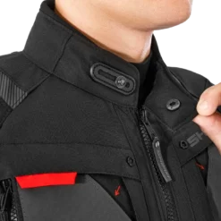 Kurtka tekstylna SHIMA HERO 2.0 MEN RED czarny szary czerwony