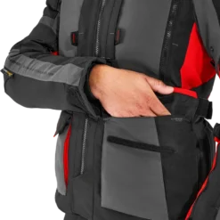 Kurtka tekstylna SHIMA HERO 2.0 MEN RED czarny szary czerwony