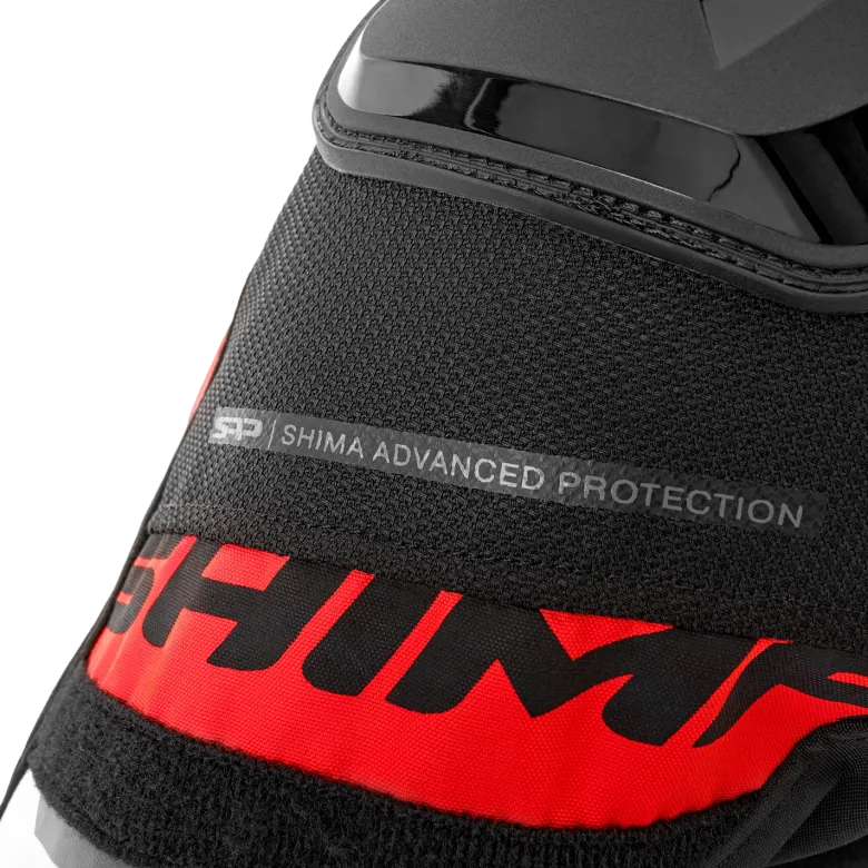 Kurtka tekstylna SHIMA MESH PRO 2.0 RED czarny czerwony biały