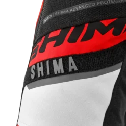 Kurtka tekstylna SHIMA MESH PRO 2.0 RED czarny czerwony biały