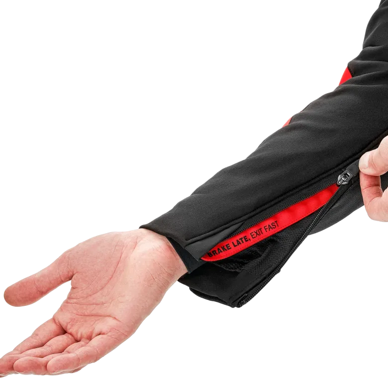 Kurtka tekstylna SHIMA MESH PRO 2.0 RED czarny czerwony biały