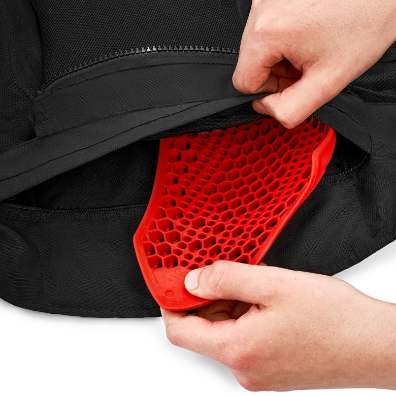 Kurtka tekstylna SHIMA MESH PRO 2.0 BLACK/WHITE czarny biały