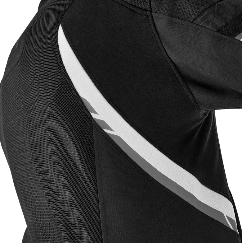 Kurtka tekstylna SHIMA MESH PRO 2.0 BLACK/WHITE czarny biały