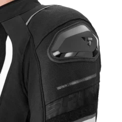 Kurtka tekstylna SHIMA MESH PRO 2.0 BLACK/WHITE czarny biały