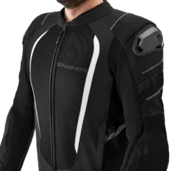 Kurtka tekstylna SHIMA MESH PRO 2.0 BLACK/WHITE czarny biały