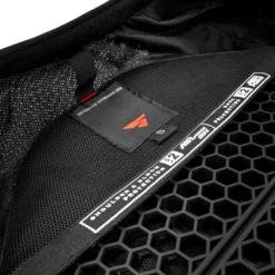Kurtka tekstylna SHIMA MESH PRO 2.0 BLACK/WHITE czarny biały