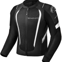 Kurtka tekstylna SHIMA MESH PRO 2.0 BLACK/WHITE czarny biały
