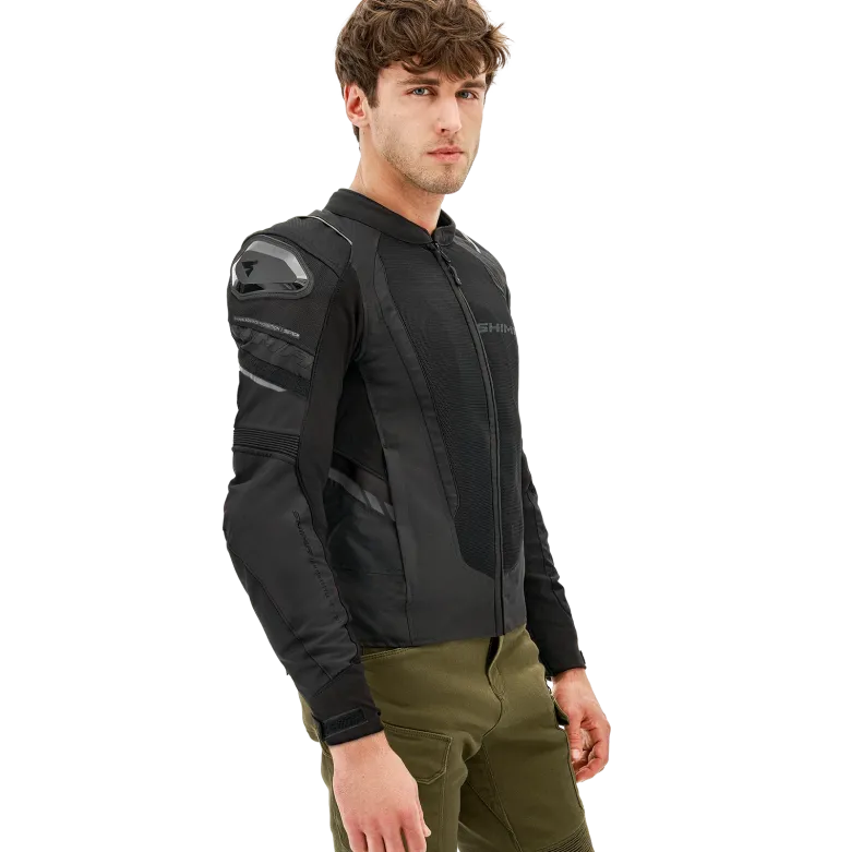 Kurtka tekstylna SHIMA MESH PRO 2.0 BLACK czarny