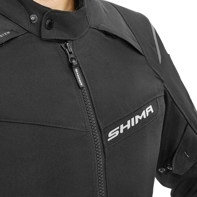 Kurtka tekstylna SHIMA RUSH 2.0 BLACK czarny