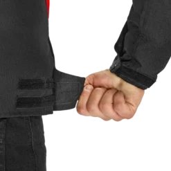 Kurtka tekstylna SHIMA RUSH 2.0 RED czarny czerwony