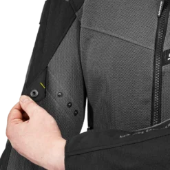 Kurtka tekstylna SHIMA RUSH 2.0 VENTED FLUO szary żółty fluo czarny