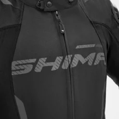 Kurtka tekstylna SHIMA SOLID 2.0 BLACK czarny