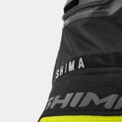 Kurtka tekstylna SHIMA SOLID 2.0 VENTED FLUO czarny żółty fluo