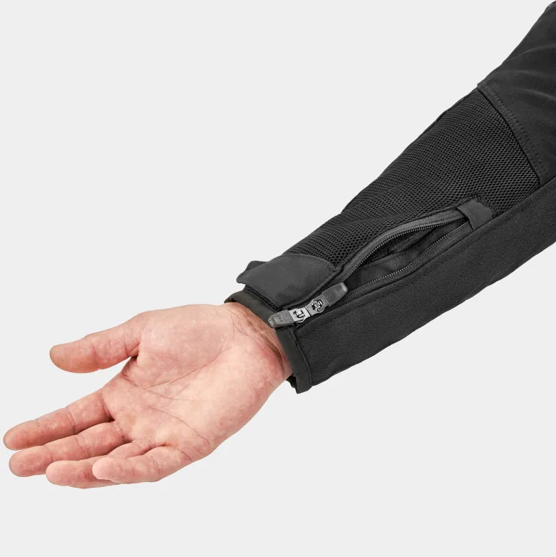 Kurtka tekstylna SHIMA SOLID 2.0 VENTED BLACK czarny