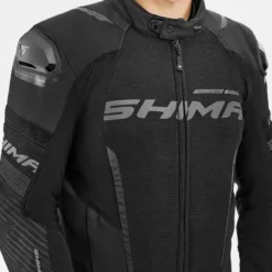 Kurtka tekstylna SHIMA SOLID 2.0 VENTED BLACK czarny