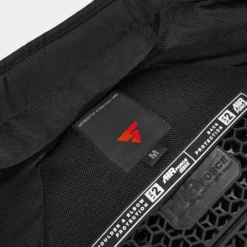 Kurtka tekstylna SHIMA SOLID 2.0 BLACK/WHITE czarny biały