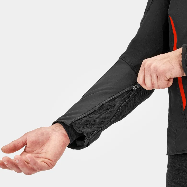 Kurtka tekstylna SHIMA SOLID 2.0 RED czarny czerwony