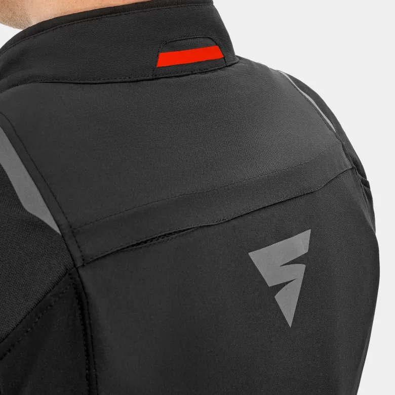 Kurtka tekstylna SHIMA SOLID 2.0 RED czarny czerwony