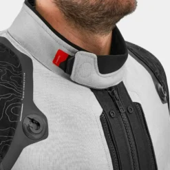 Kurtka tekstylna SHIMA TRACKER LIGHT GREY szary