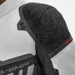 Kurtka tekstylna SHIMA TRACKER LIGHT GREY szary