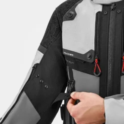 Kurtka tekstylna SHIMA TRACKER LIGHT GREY szary