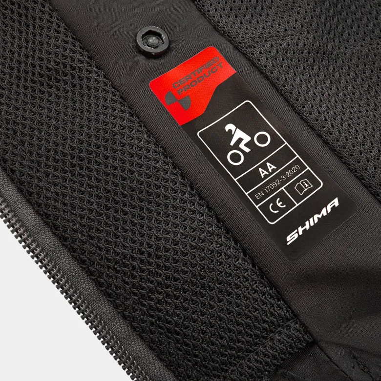 Kurtka tekstylna SHIMA TRACKER BLACK czarny