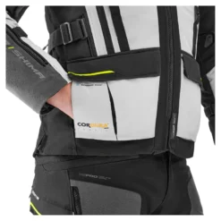 Kurtka tekstylna SHIMA TRACKER GREY szary
