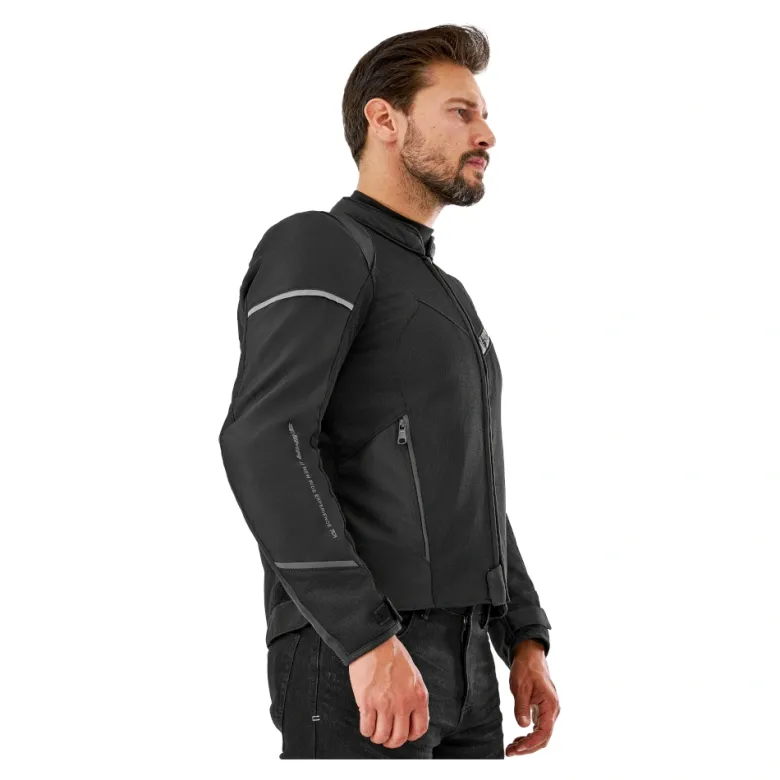 Kurtka tekstylna SHIMA X-MESH 2.0 BLACK czarny