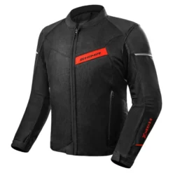 Kurtka tekstylna SHIMA X-MESH 2.0 RED czarny czerwony