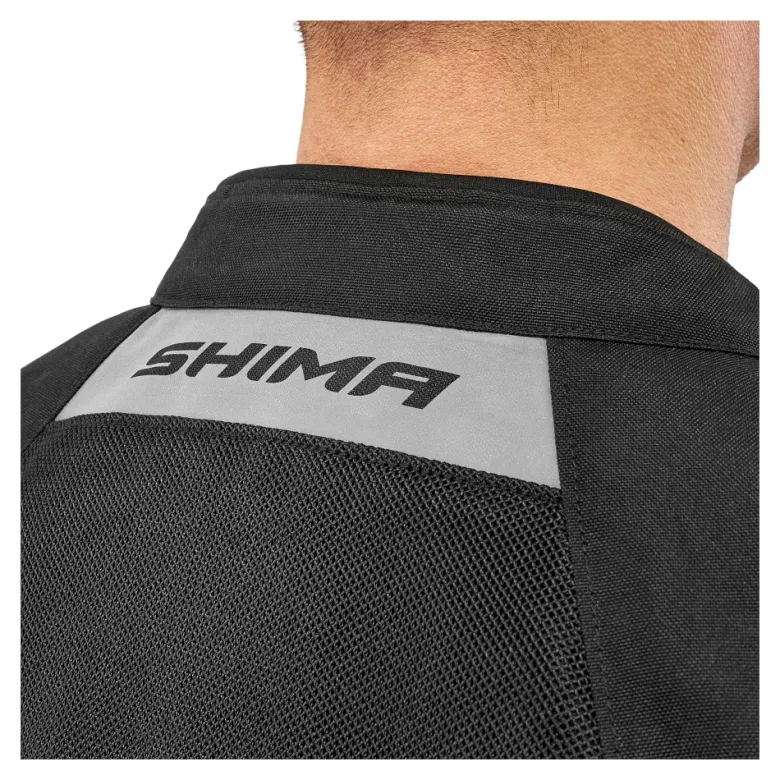 Kurtka tekstylna SHIMA X-MESH 2.0 RED czarny czerwony