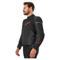Kurtka tekstylna SHIMA X-MESH 2.0 RED czarny czerwony
