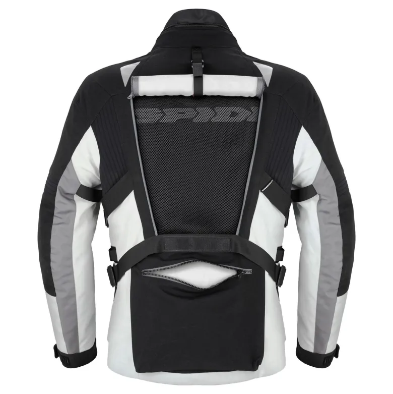 Kurtka tekstylna SPIDI ALLROAD BLACK/GREY czarny szary