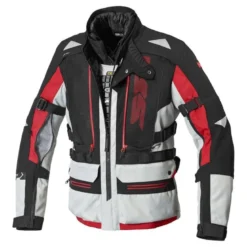 Kurtka tekstylna SPIDI ALLROAD ICE/RED czarny szary czerwony