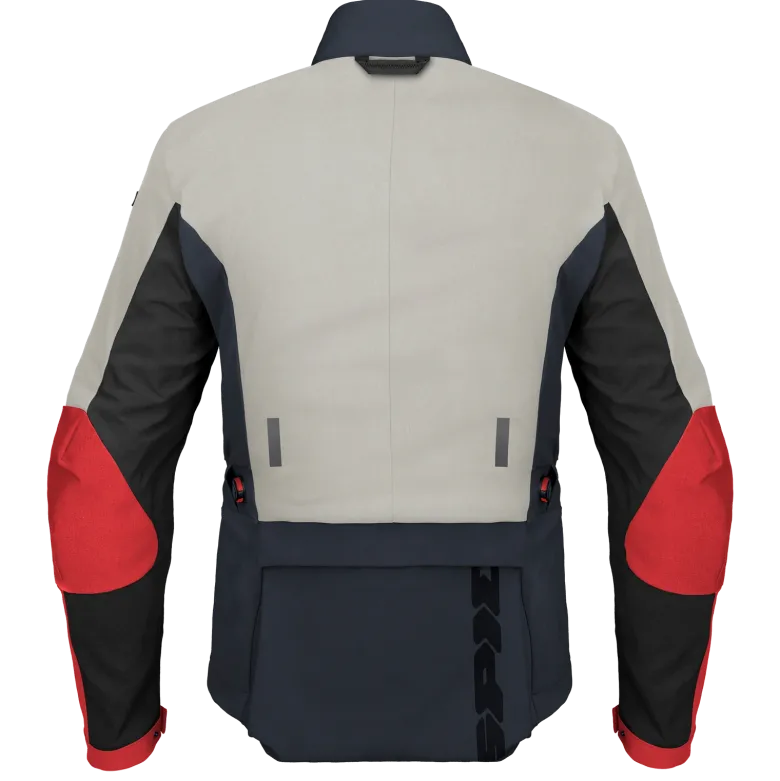 Kurtka tekstylna SPIDI FRONTIER BLUE/ICE/RED szary granatowy czerwony