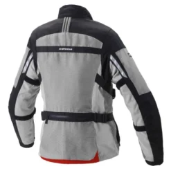 Kurtka tekstylna SPIDI NETRUNNER BLACK/GREY czarny szary czerwony