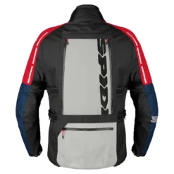 Kurtka tekstylna SPIDI 4 SEASON V3 BLUE/ICE/RED niebieski szary czerwony