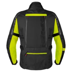 Kurtka tekstylna SPIDI 4 SEASON V3 YELLOW FLUO czarny żółty fluo