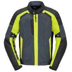 Kurtka tekstylna SPIDI TEK NET YELLOW FLUO czarny żółty fluo szary