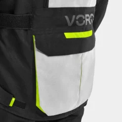 Kurtka tekstylna VORG CUMULUS FLUO czarny szary żółty fluo