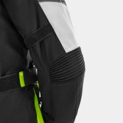 Kurtka tekstylna VORG CUMULUS FLUO czarny szary żółty fluo