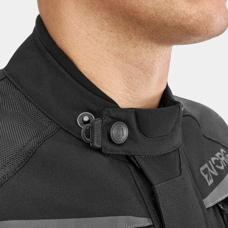 Kurtka tekstylna VORG CUMULUS BLACK czarny