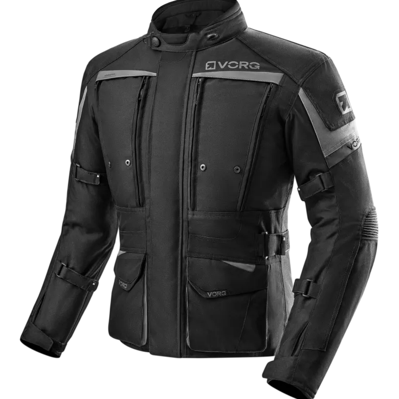 Kurtka tekstylna VORG CUMULUS BLACK czarny
