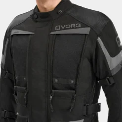Kurtka tekstylna VORG CUMULUS BLACK czarny