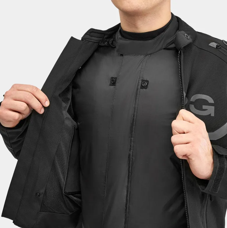 Kurtka tekstylna VORG HORNET BLACK czarny