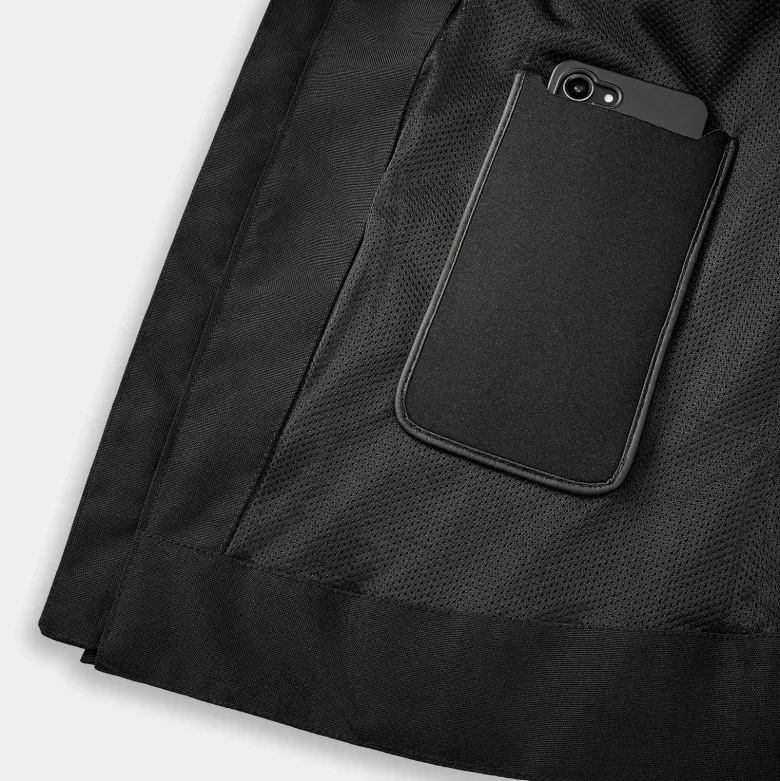 Kurtka tekstylna VORG NANO BLACK czarny